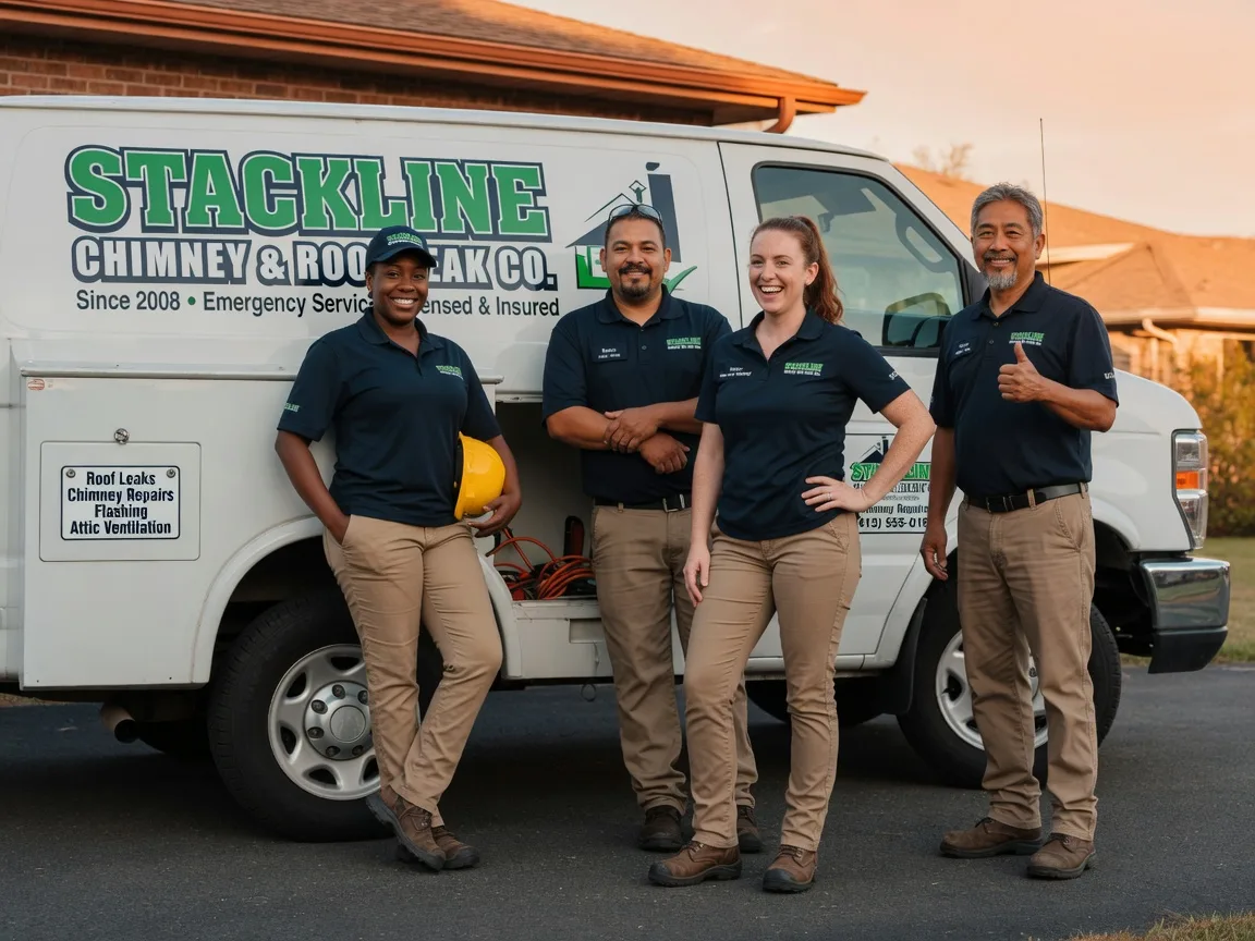 Chimney flashing repair company in S Coffeyville, OK